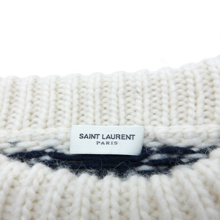 楽天市場】SAINT LAURENT PARIS 13aw NORDIC SWEATER サイズS 331127 