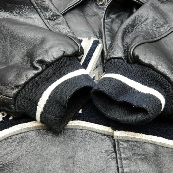 楽天市場】PHATFARM 90s ALL LEATHER JACKET BLACK サイズ3XL ファット 