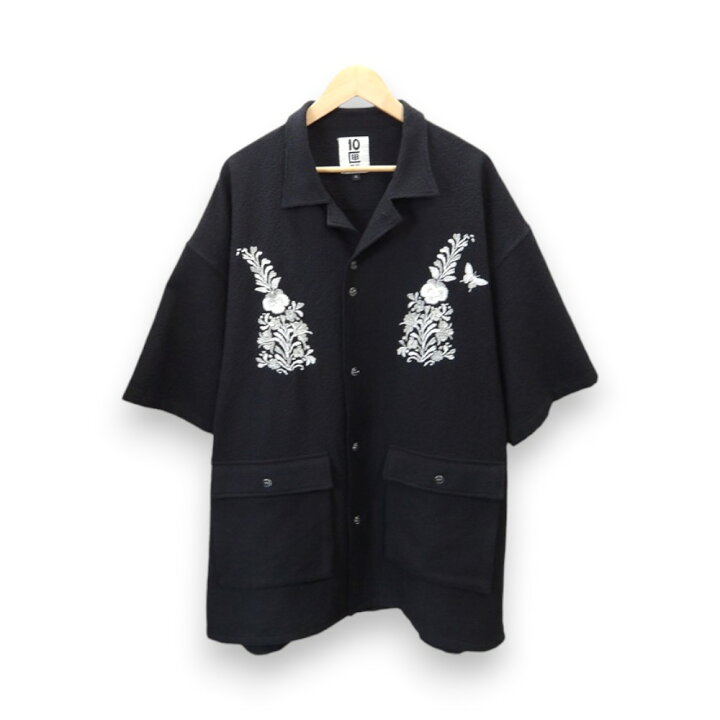 楽天市場】TEN BOX/10匣 SAN ANTONINO SHIRT BLACK サイズXL テン 