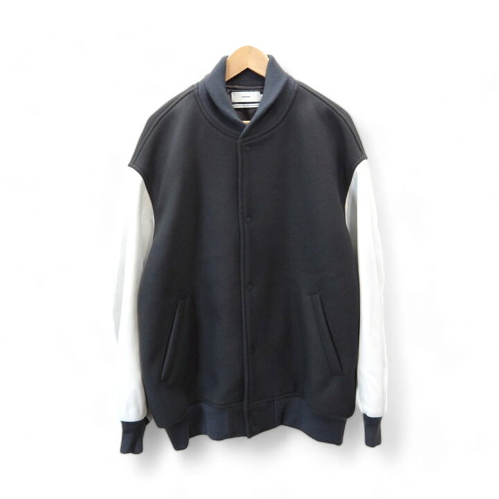 楽天市場】GRAPHPAPER SCALE OFF MELTON STADIUM JACKET GREY サイズ2 