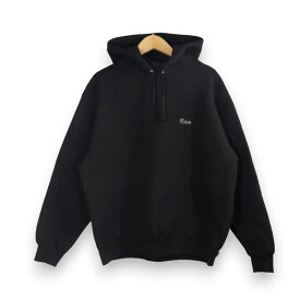 SUPREME 2023ss MICRO QUILTED HOODED SWEATSHIRT サイズM シュプリーム マイクロ キルテッド スウェットシャツ パーカー トップス 大名店【中古】