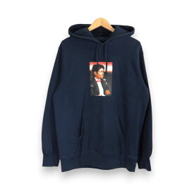 SUPREME 17ss MICHAEL JACKSON HOODED SWEATSHIRT サイズL シュプリーム マイケルジャクソン フーデッド スウェットシャツ パーカー トップス 大名店【中古】