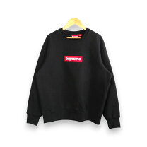 楽天市場】supreme box logo crewneck blackの通販