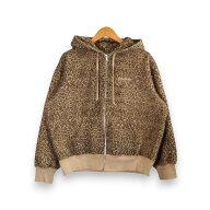 SUPREME 24aw PILLED ZIPUP HOODED SWEATSHIRT CHEETASH サイズS シュプリーム パイルド フーデッド ジッ…