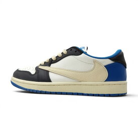 TRAVIS SCOTT × FRAGMENT DESIGN NIKE AIR JORDAN1 LOW OG SP サイズ26.0cm DM7866-140 箱有 トラヴィススコット フラグメントデザイン ナイキ エアジョーダン1 ロー スニーカー 大名店【中古】