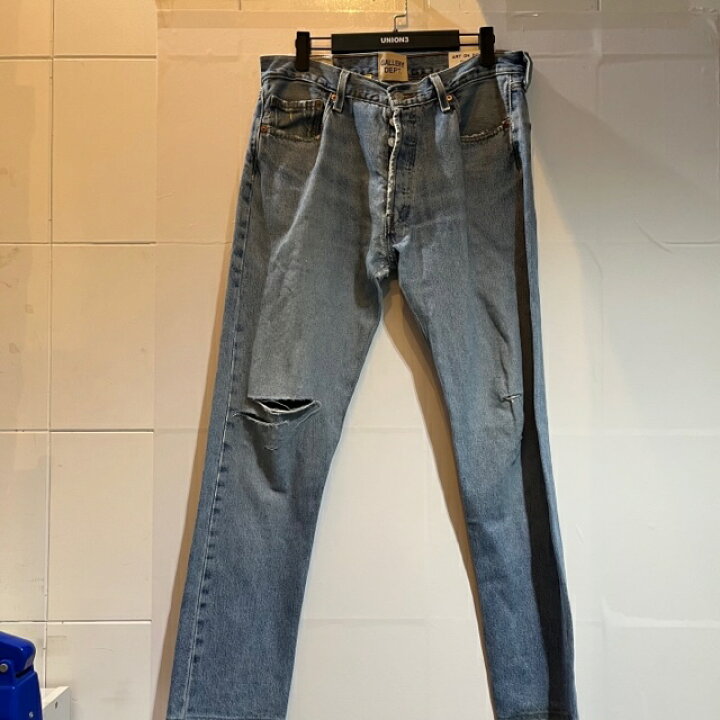 楽天市場】GALLERY DEPT. 5001 再構築 Denim Pants 32インチ 