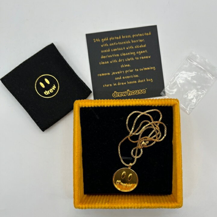 楽天市場】DREW HOUSE MASCOT PENDANT NECKLACE GOLD ドリューハウス 