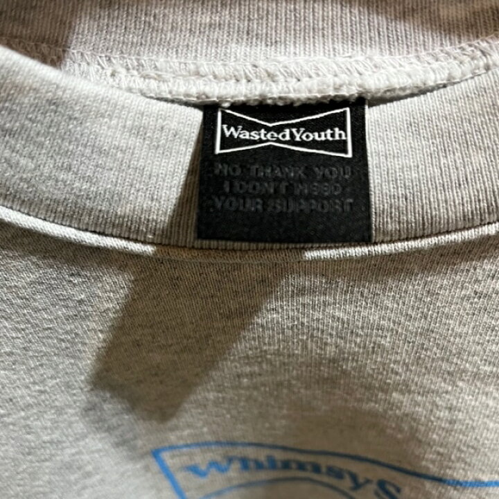 楽天市場】WASTED YOUTH 21aw WHIMSY CAN CREW NECK SWEAT Size-L  