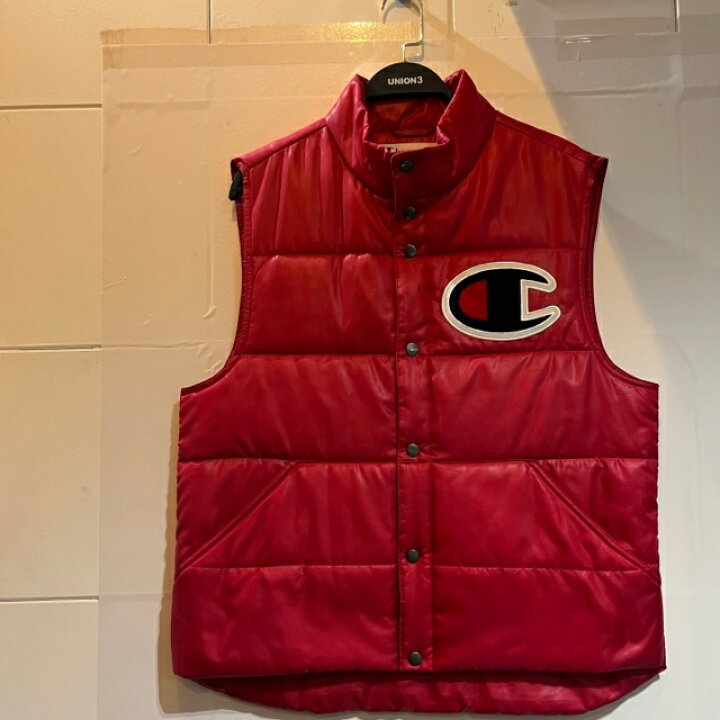 楽天市場】Supreme Champion 17ss Puffy Vest Size-M シュプリーム  