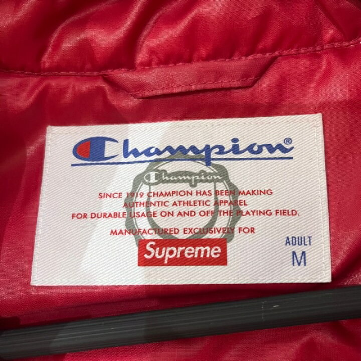 楽天市場】Supreme Champion 17ss Puffy Vest Size-M シュプリーム 