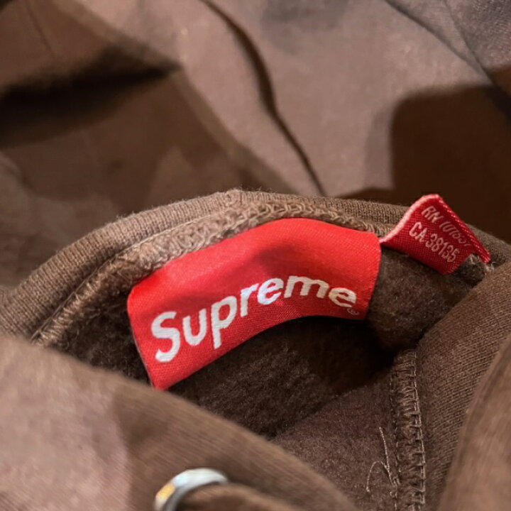 楽天市場】22ss Supreme Bling Box Logo Hooded Sweatshirt Dark Brown 