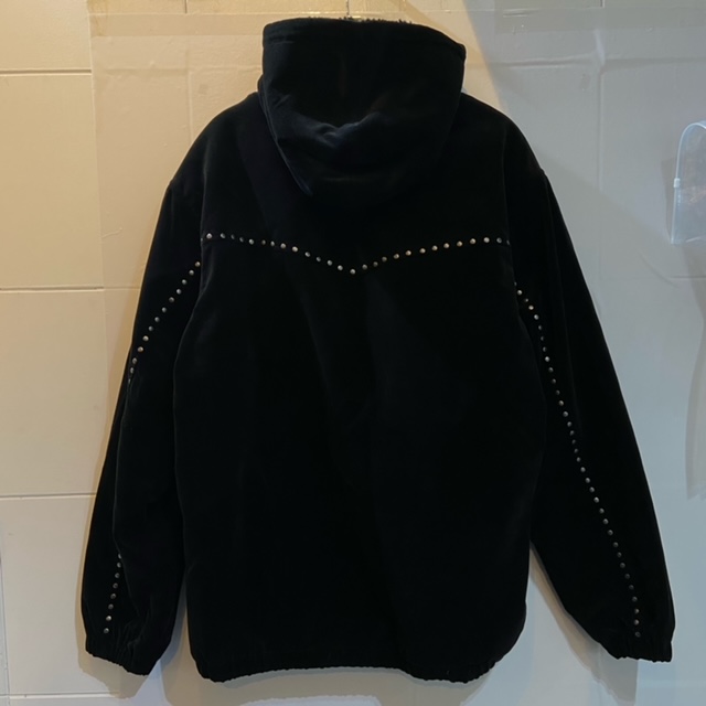 楽天市場】Supreme 21aw Studded Velvet Hooded Work Jacket Size-XL