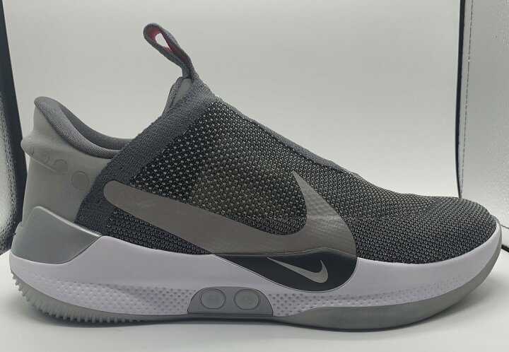 楽天市場】NIKE ADAPT BB DARK GREY 29cm AO2582-004 ナイキ アダプト 