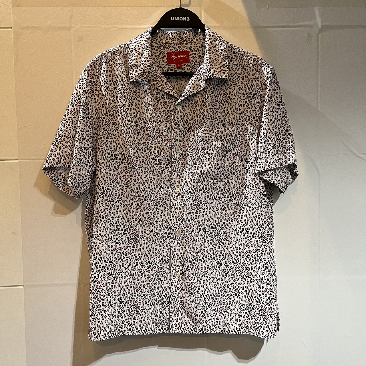 【楽天市場】Supreme 22ss Leopard Silk S/S Shirt Size-S 