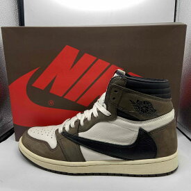 NIKE AIR JORDAN 1 HIGH OG TS SP TRAVIS SCOTT 28.0cm CD4487-100 ナイキ エアジョーダン1 ハイ トラヴィススコット スニーカー 南堀江店【中古】