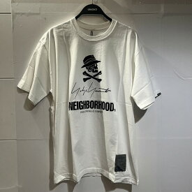 NEIGHBORHOOD×YOHJI YAMAMOTO 23ss YN.CREWNECK SS-2 TEE Lサイズ ネイバーフッド×ヨウジヤマモト クルーネック半袖Tシャツ 南堀江店【中古】