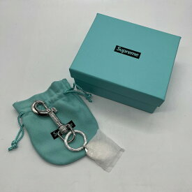 Supreme 21aw Tiffany & Co.Oval Tag Keyring シュプリーム×ティファニー オーバルタグキーリング キーホルダー 南堀江店【中古】