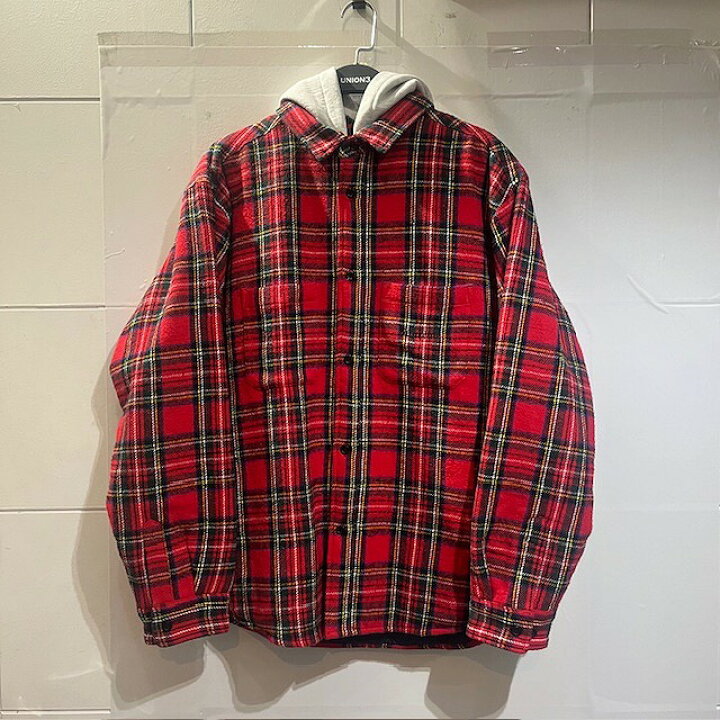 楽天市場】Supreme 23aw Tartan Flannel Hooded Shirt Size-M  