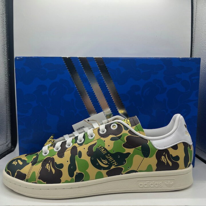 楽天市場】adidas 24ss BAPE STAN SMITH ABC CAMO 27.5cm IG8949  