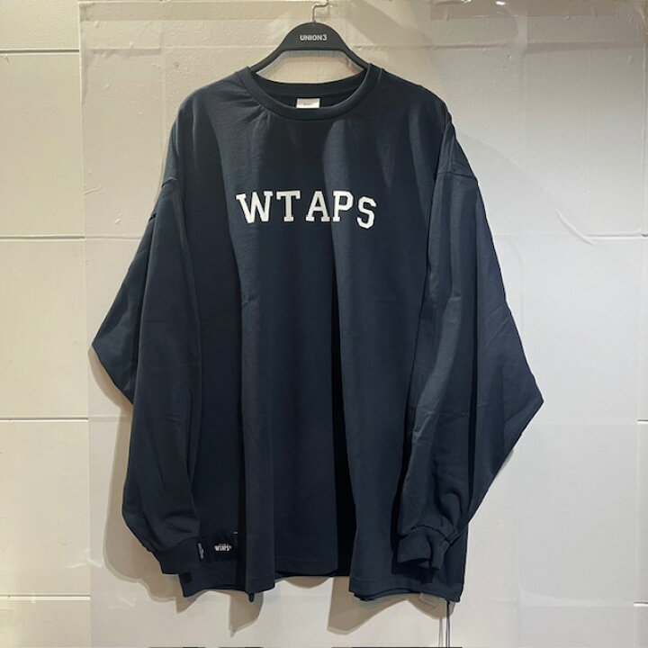 楽天市場】WTAPS 23aw COLLEGE LS COTTON TEE XLサイズ 232ATDT-LTM04S  