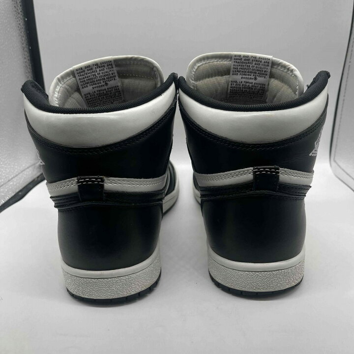 楽天市場】NIKE 23ss AIR JORDAN 1 HIGH 85 27.5cm BLACK/WHITE BQ4422 