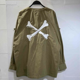 WTAPS 22ss SCOUT/LS/NYCO.TUSSAH Size-4 221WVDT-SHM04 ダブルタップス スカウト 長袖シャツ 南堀江店【中古】