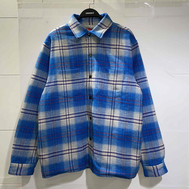 楽天市場】Supreme 23aw Lined Flannel Snap Shirt Size-L 