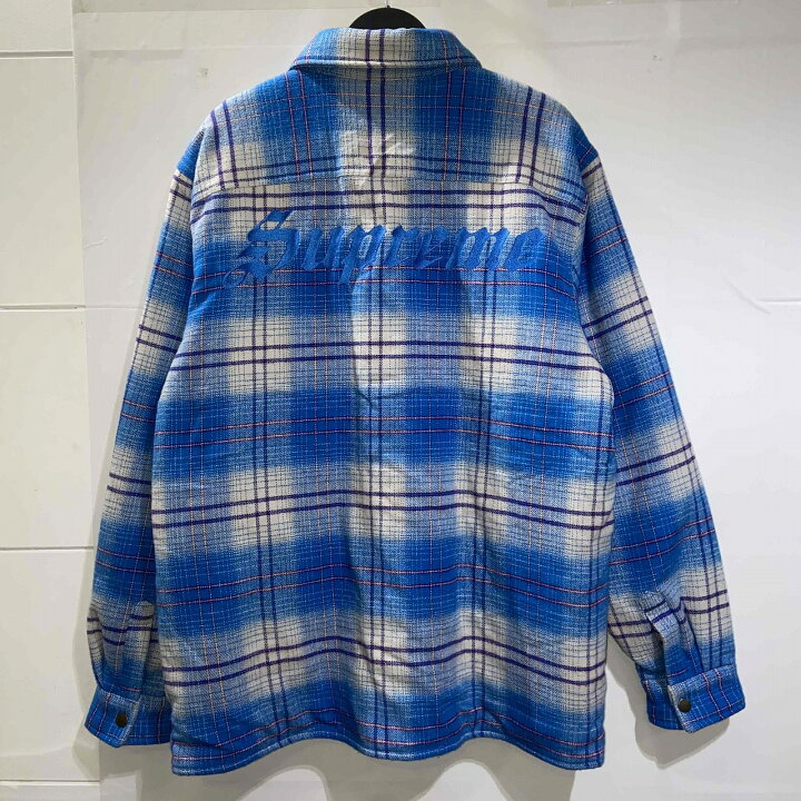 楽天市場】Supreme 23aw Lined Flannel Snap Shirt Size-L 