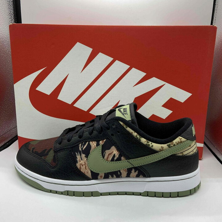 楽天市場】NIKE 2021 DUNK LOW SE CAMO COLLAGE 27.5cm DH0957-001 