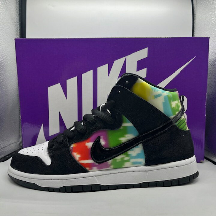 楽天市場】NIKE SB 21ss Dunk High TV SIGNAL Black 27.5cm CZ2253-100 