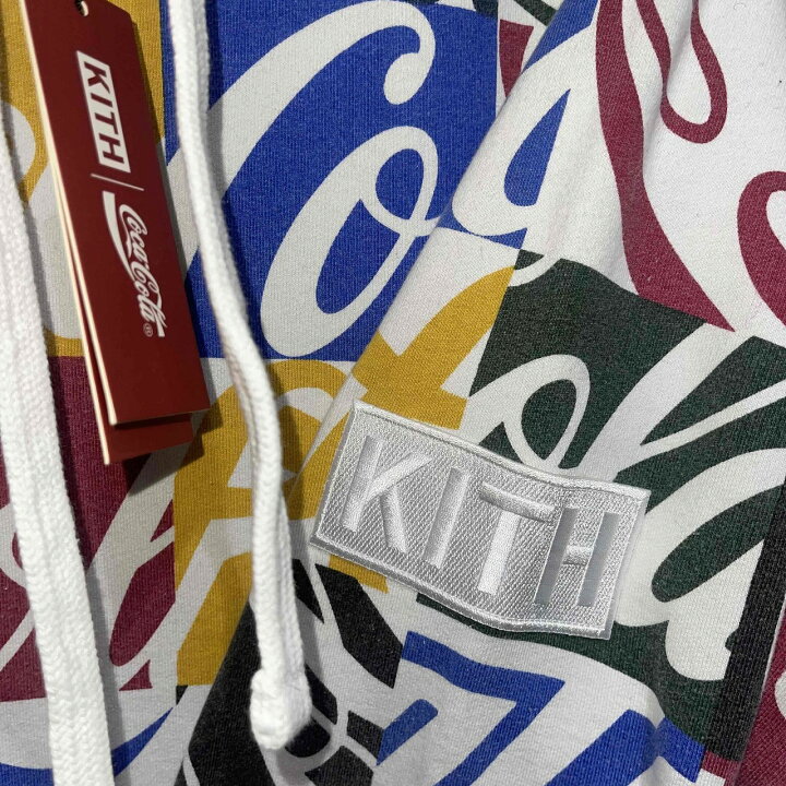 楽天市場】KITH COCA COLA CUBED COKE GLOBAL HOODIE SIZE-M キス 