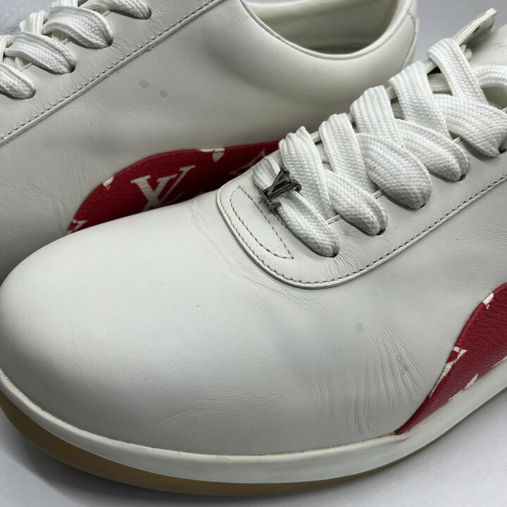 楽天市場】LOUIS VUITTON 17aw SUPREME L.V SPORT SNEAKER サイズ7 1/2 