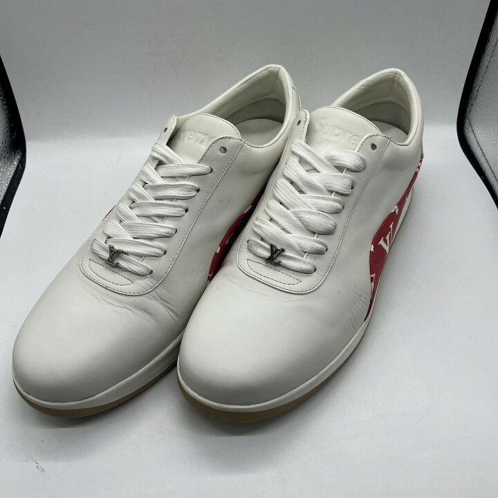 楽天市場】LOUIS VUITTON 17aw SUPREME L.V SPORT SNEAKER サイズ7 1/2 