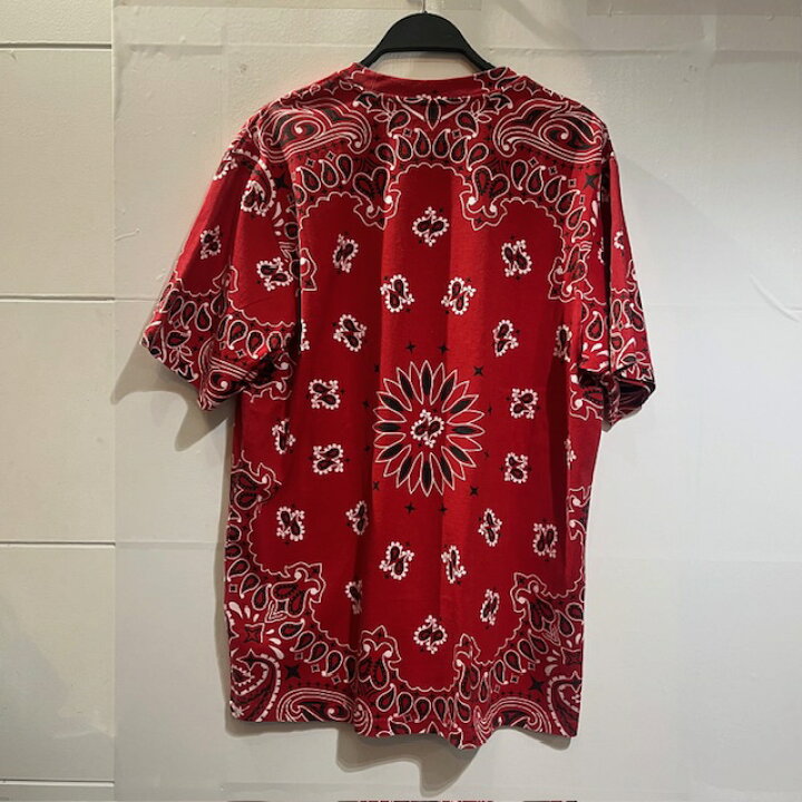 楽天市場】Supreme 21ss Bandana Small Box Logo Tee Lサイズ 