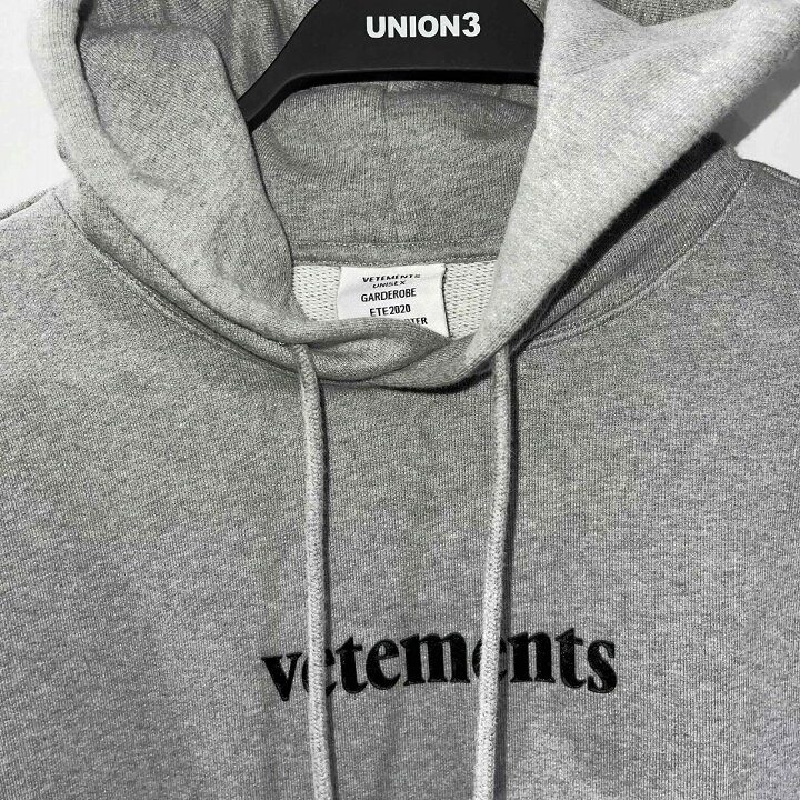 ヴェトモン VETEMENTS センターロゴパーカー 20SS VETEMENTS 
