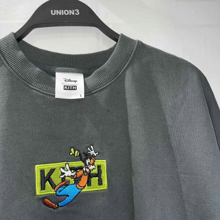 楽天市場】KITH Mickey&Friends GOOFY CLASSIC LOGO CREWNECK Lサイズ  