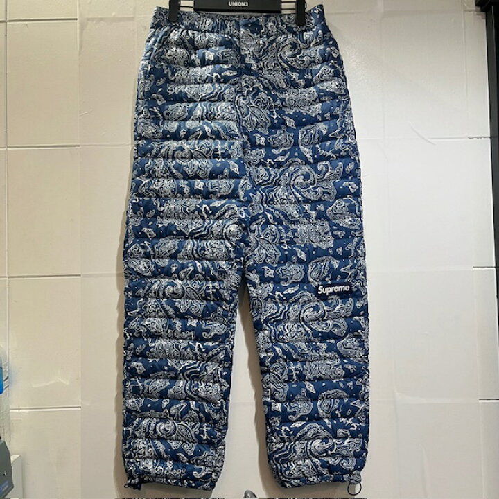 楽天市場】Supreme 22aw Micro Down Pant Size-S シュプリーム  
