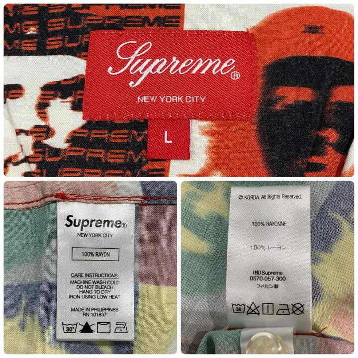 楽天市場】Supreme 20ss Che Guevara Rayon S/S Shirt Size-L 