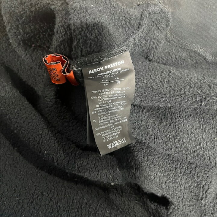 楽天市場】HERON PRESTON 21aw CTNMB LOGO HOODIE XLサイズ ヘロン