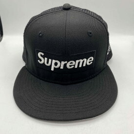 Supreme 22ss Box Logo Mesh Back New Era Cap (7-1/4 57.7cm) シュプリーム ボックスロゴ メッシュバック ニューエラキャップ 南堀江店【中古】