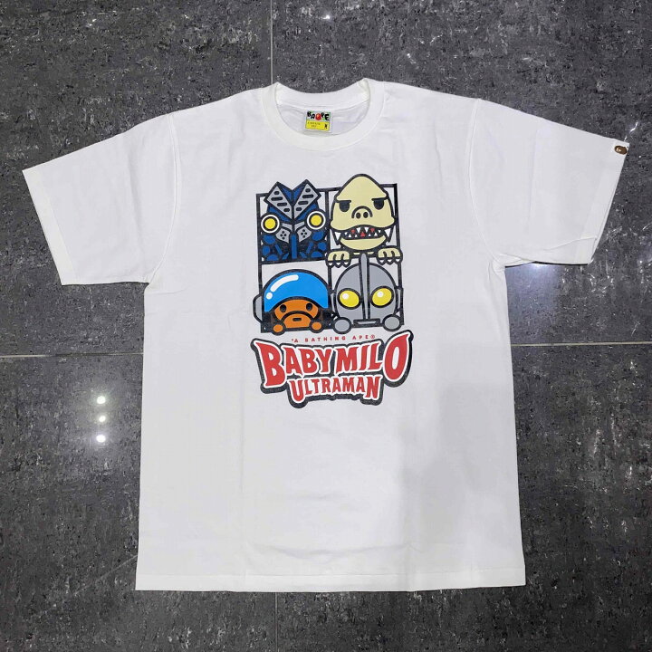 楽天市場】A BATHING APE ULTRAMAN BABY MILO TEE 2014年 Mサイズ ア 