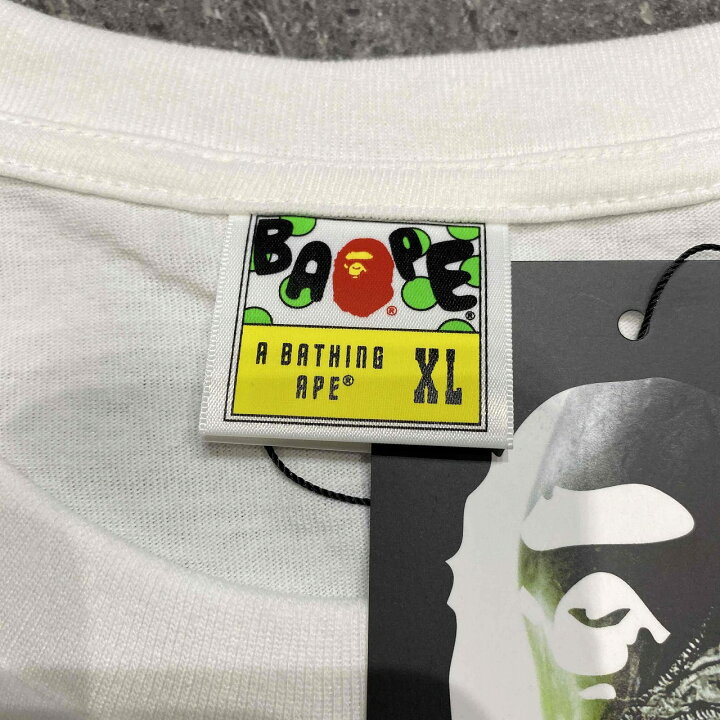 楽天市場】A BATHING APE ALIEN COLLEGE FACE HUGGER TEE 2017年 XL 