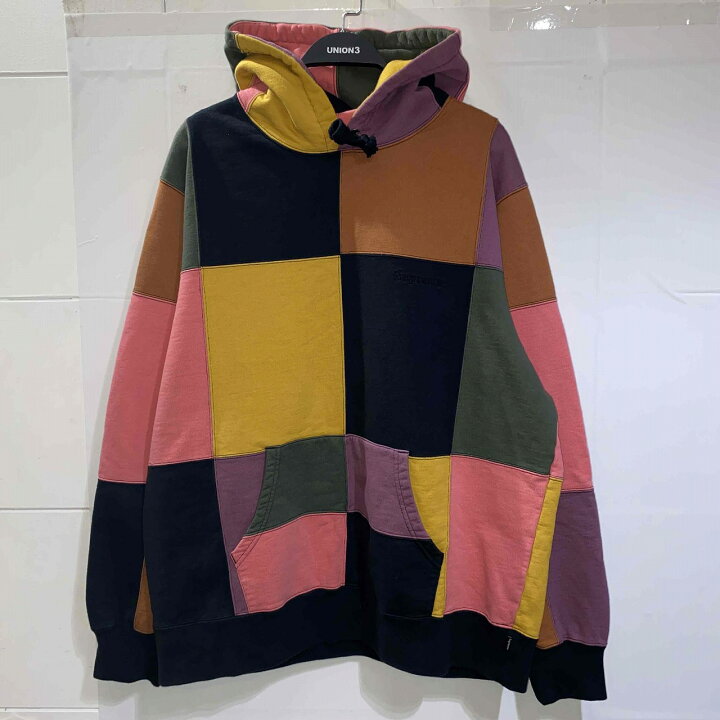 楽天市場】Supreme 17aw Patchwork Hooded Sweatshirt Size-XL 
