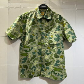 HUMAN MADE 24ss KAWS MADE CAMO SHIRT Sサイズ ヒューマンメイド×カウズメイド カモ半袖シャツ 南堀江店【中古】