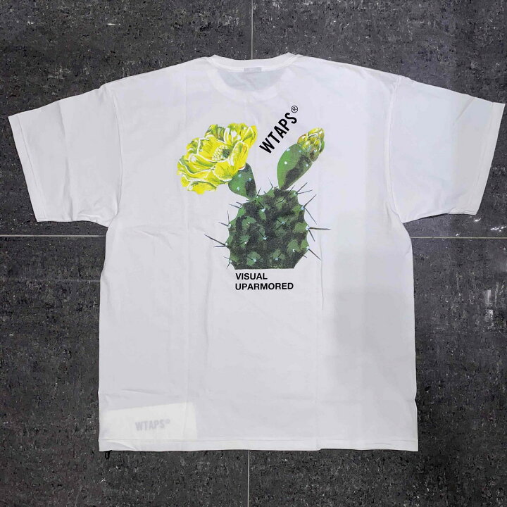 楽天市場】WTAPS 24ss SPOT CACTO/SS COTTON TEE XLサイズ ダブル  
