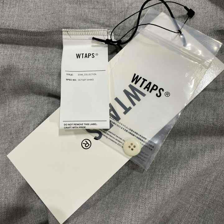 楽天市場】WTAPS 24aw LEAGUE/LS/COTTON.TWILL SIZE-3 242TQDT-SHM03 