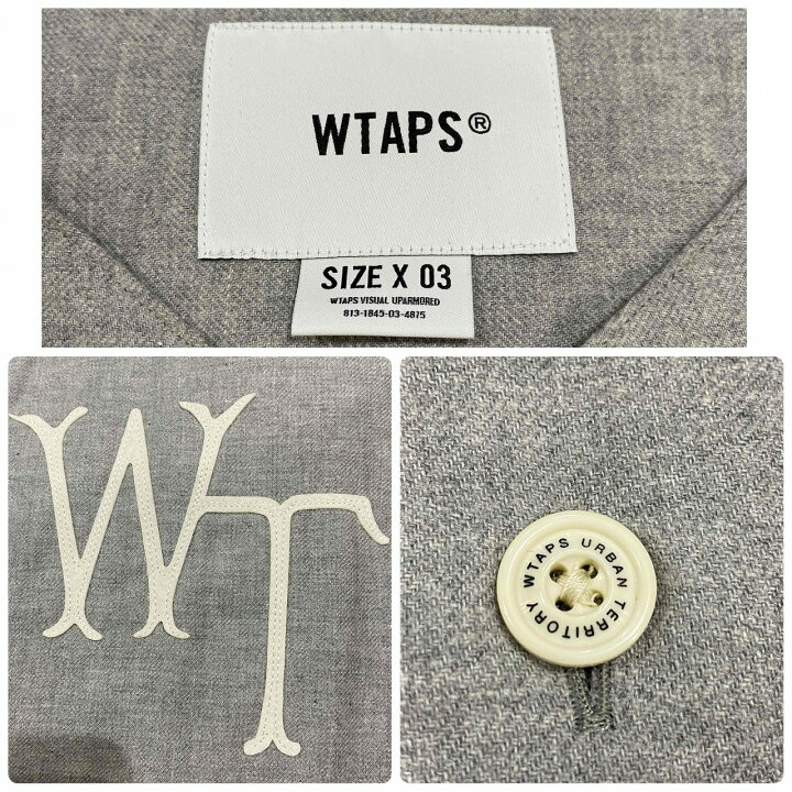 楽天市場】WTAPS 24aw LEAGUE/LS/COTTON.TWILL SIZE-3 242TQDT-SHM03 
