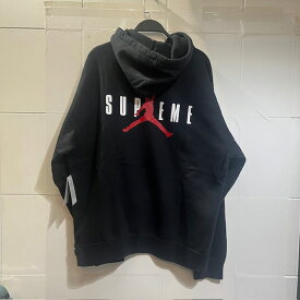 Supreme 24aw Jordan Hooded Sweatshirt Lサイズ HF0836-010 シュプリーム×ジョーダン フーデッドスウェットシャツパーカー 南堀江店【中古】