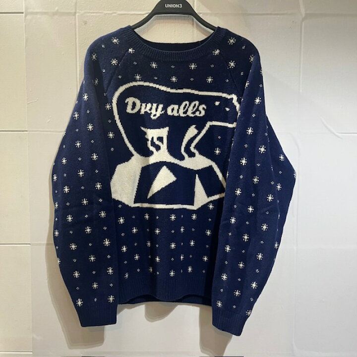楽天市場】HUMAN MADE 23aw POLAR BEAR JACQURD KNIT SWEATER L 