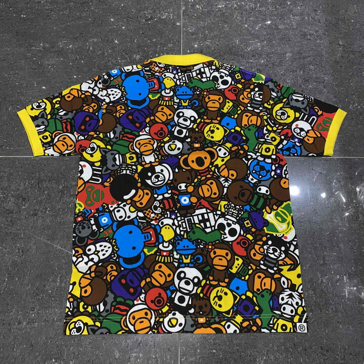 楽天市場】A BATHING APE ANIMAL SAFARI MILO POLO SIZE-L ア 